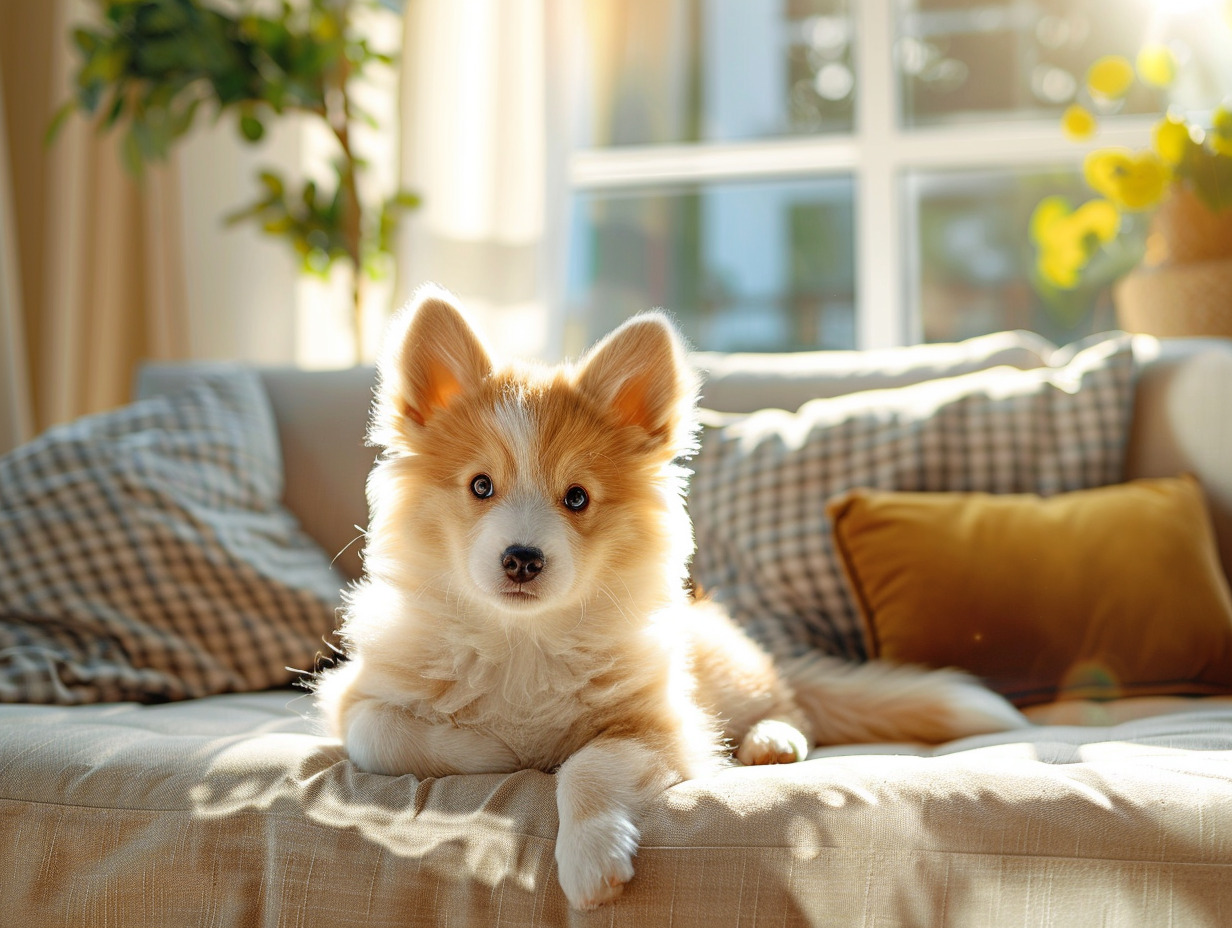 pomsky chiot