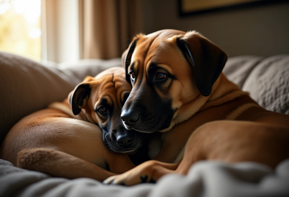 chien malinois-labrador